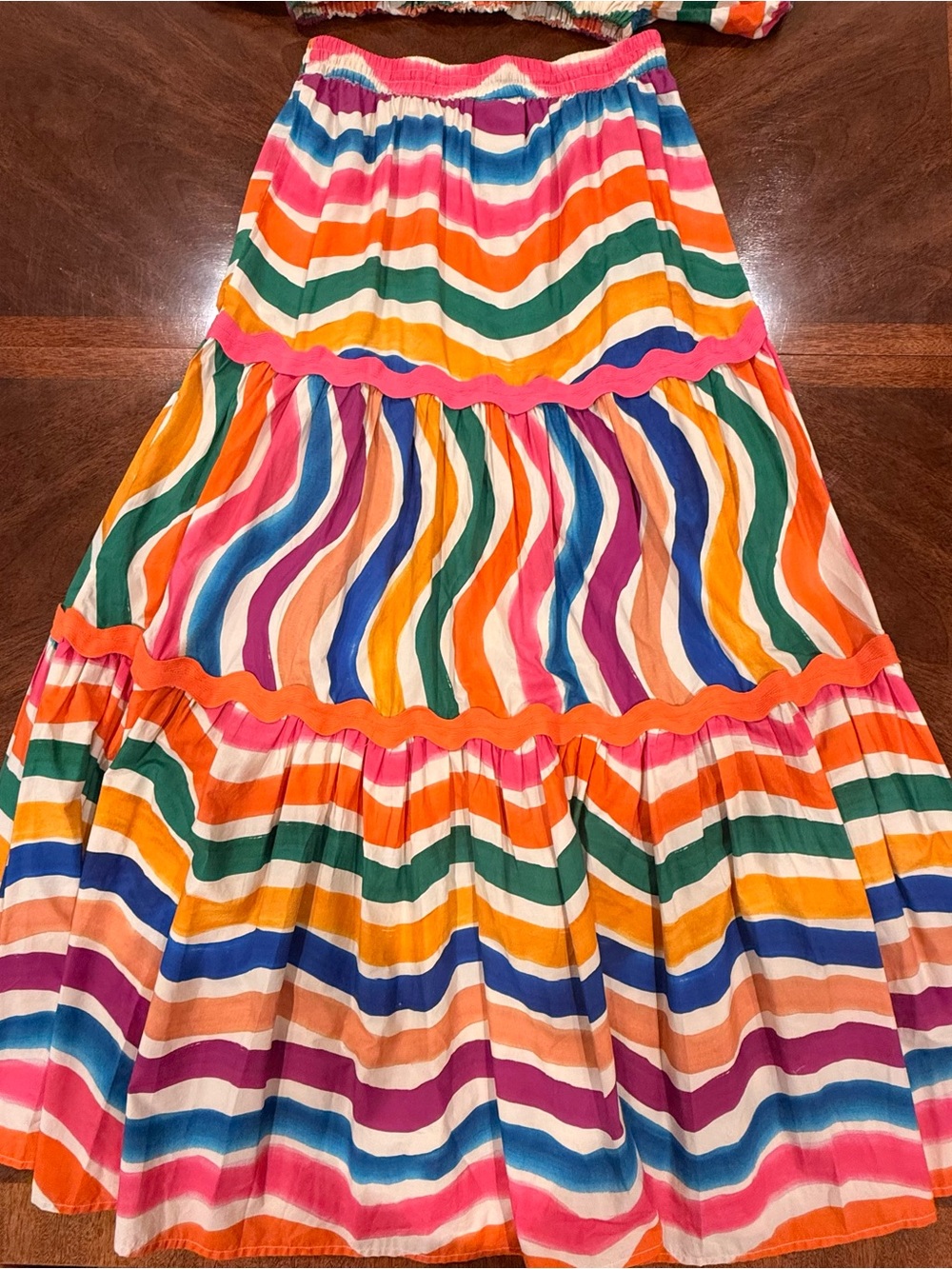Farm Rio Dancing Stripes Two-Piece Set - Picture 8 of 16